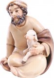 Hirte sitzend mit L�mmchen