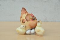 Henne mit Küken Henne mit Küken