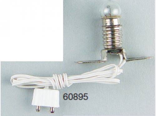 Beleuchtung E10 Fassung+Fahnen+Birne